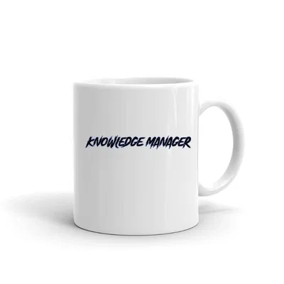 Knowledge Manager Slasher Style mug preview