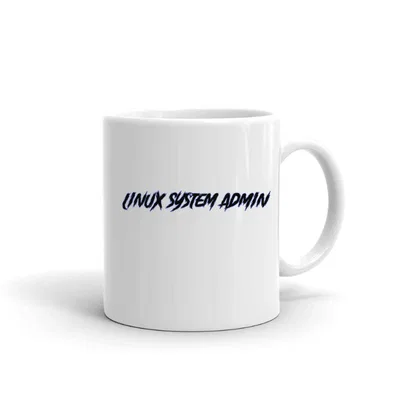 Linux System Admin Slasher Style mug preview