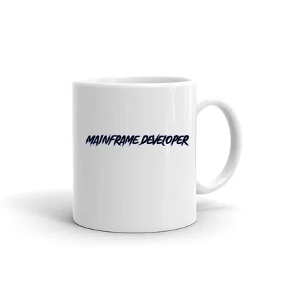 Mainframe Developer Slasher Style mug preview