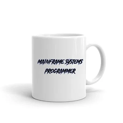 Mainframe Systems Programmer Slasher Style mug preview