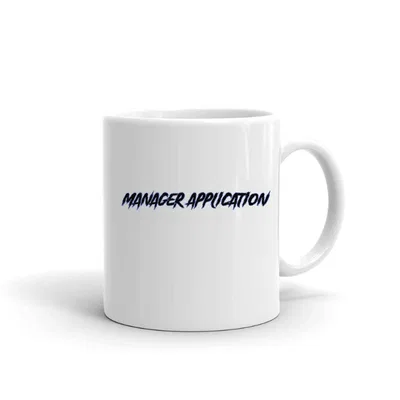 Manager Application Slasher Style mug preview