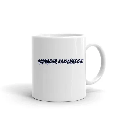 Manager Knowledge Slasher Style mug preview