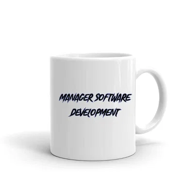 Manager Software Development Slasher Style mug preview