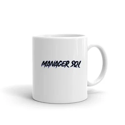 Manager Sql Slasher Style mug preview
