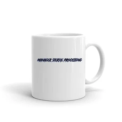 Manager Sterile Processing Slasher Style mug preview