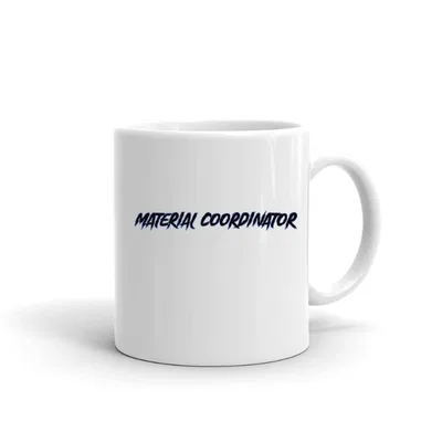 Material Coordinator Slasher Style mug preview