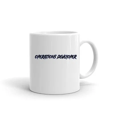 Operations Developer Slasher Style mug preview
