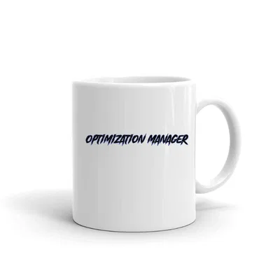 Optimization Manager Slasher Style mug preview
