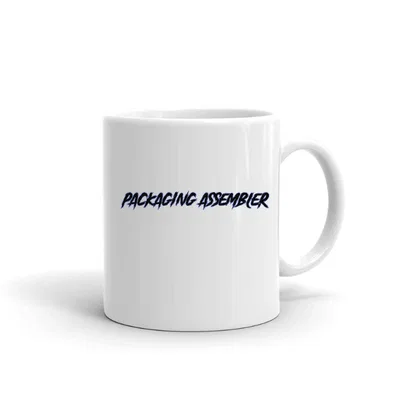 Packaging Assembler Slasher Style mug preview