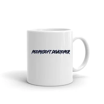 Peoplesoft Developer Slasher Style mug preview