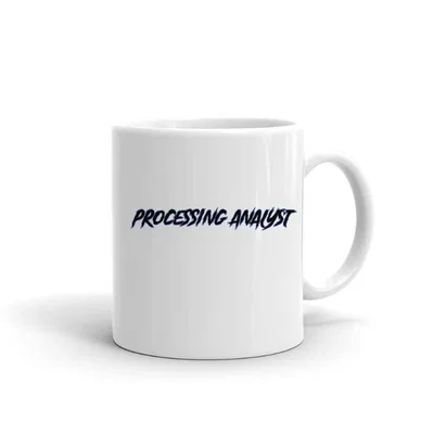 Processing Analyst Slasher Style mug preview