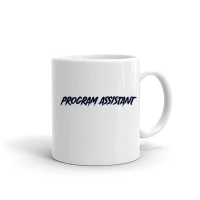 Program Assistant Slasher Style mug preview