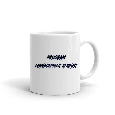 Program Management Analyst Slasher Style mug preview