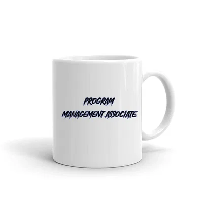 Program Management Associate Slasher Style mug preview