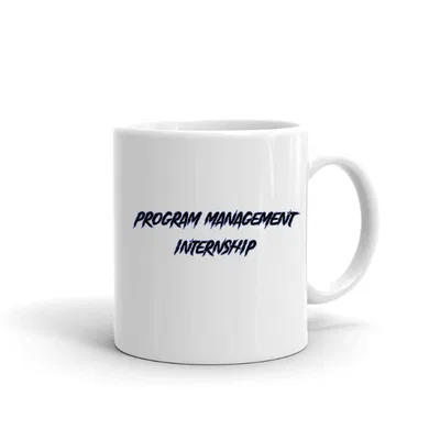 Program Management Internship Slasher Style mug preview