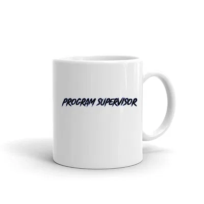 Program Supervisor Slasher Style mug preview