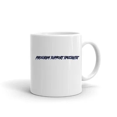 Program Support Specialist Slasher Style mug preview