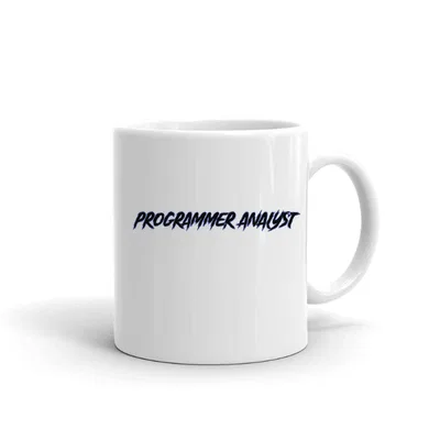Programmer Analyst Slasher Style mug preview