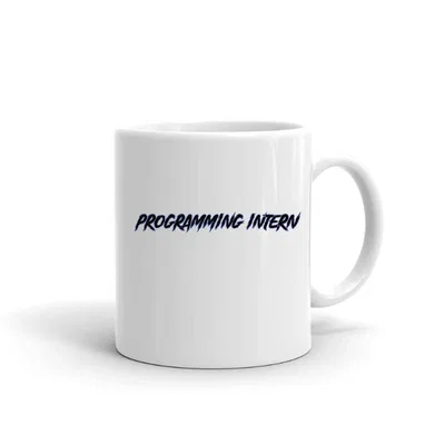 Programming Intern Slasher Style mug preview