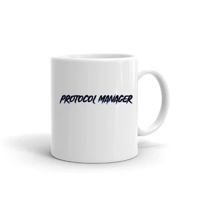 Protocol Manager Slasher Style mug preview