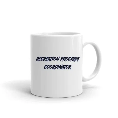 Recreation Program Coordinator Slasher Style mug preview