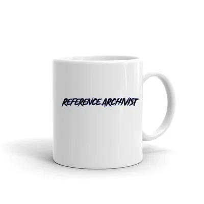 Reference Archivist Slasher Style mug preview