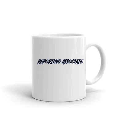 Reporting Associate Slasher Style mug preview