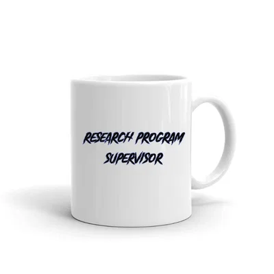 Research Program Supervisor Slasher Style mug preview