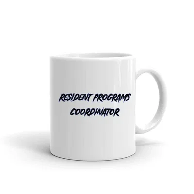 Resident Programs Coordinator Slasher Style mug preview