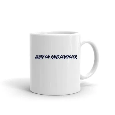 Ruby On Rails Developer Slasher Style mug preview