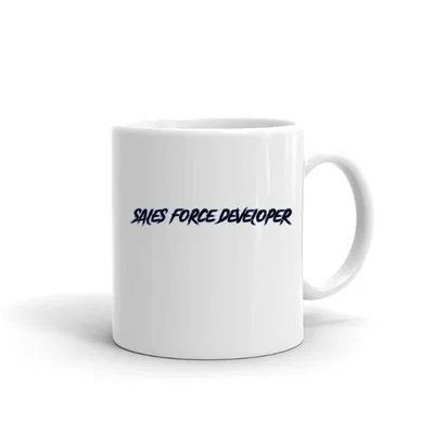 Sales Force Developer Slasher Style mug preview