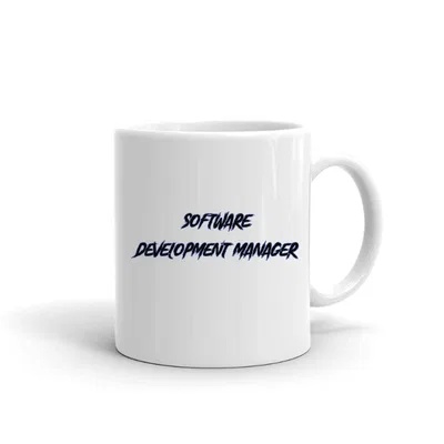 Software Development Manager Slasher Style mug preview