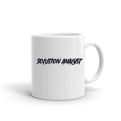 Solution Analyst Slasher Style mug preview