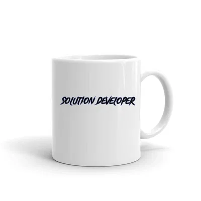 Solution Developer Slasher Style mug preview