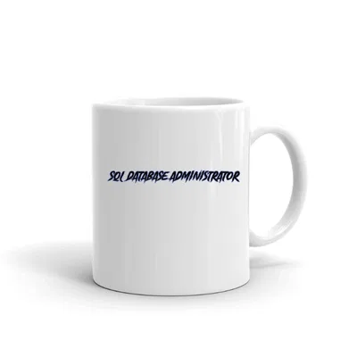 Sql Database Administrator Slasher Style mug preview