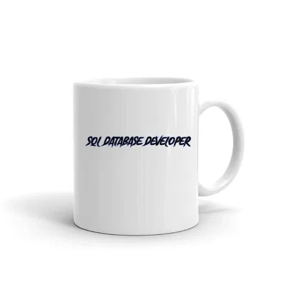 Sql Database Developer Slasher Style mug preview