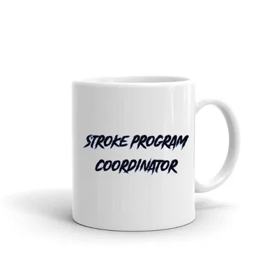Stroke Program Coordinator Slasher Style mug preview