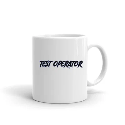 Test Operator Slasher Style mug preview