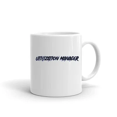 Utilization Manager Slasher Style mug preview