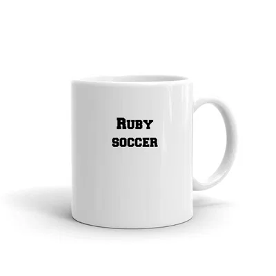Ruby Soccer mug preview