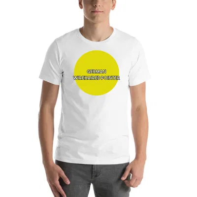 Yellow Dot German Wirehaired Pointer tee preview