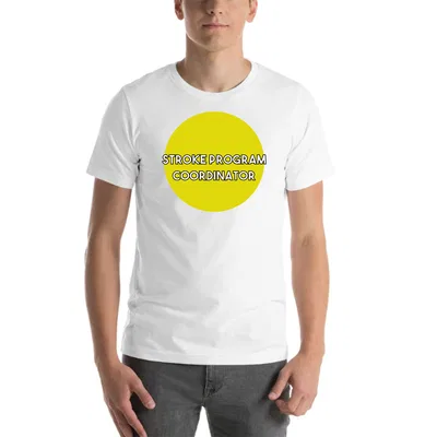 Yellow Dot Stroke Program Coordinator tee preview