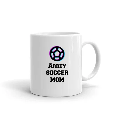 Tri Icon Arrey Soccer Mom mug preview