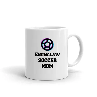 Tri Icon Enumclaw Soccer Mom mug preview