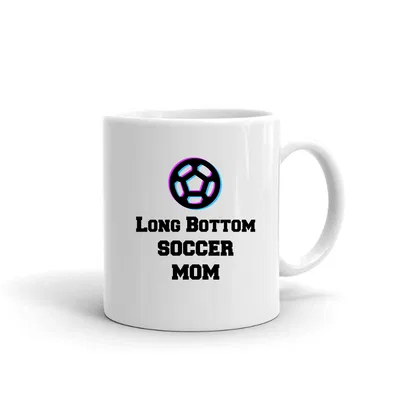 Tri Icon Long Bottom Soccer Mom mug preview