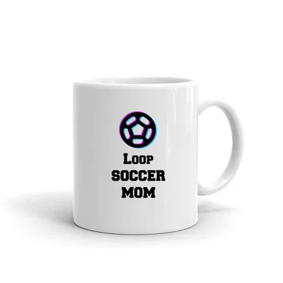 Tri Icon Loop Soccer Mom mug preview