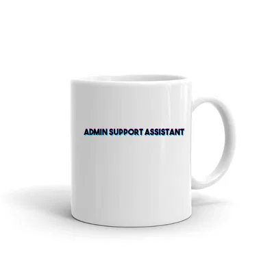 Tri Color Admin Support Assistant mug preview