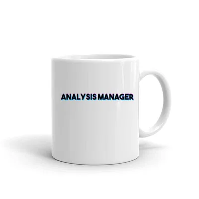 Tri Color Analysis Manager mug preview
