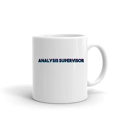 Tri Color Analysis Supervisor mug preview