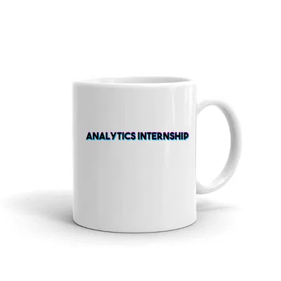Tri Color Analytics Internship mug preview